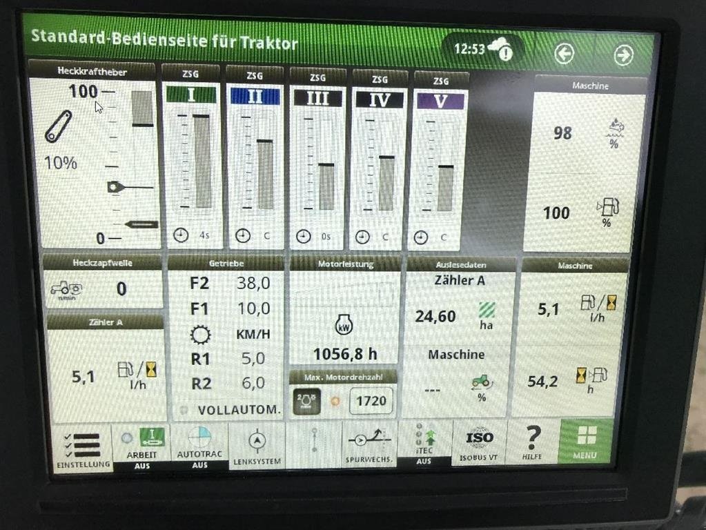 Traktor typu John Deere 8RX410, Gebrauchtmaschine v Kolding (Obrázek 10)
