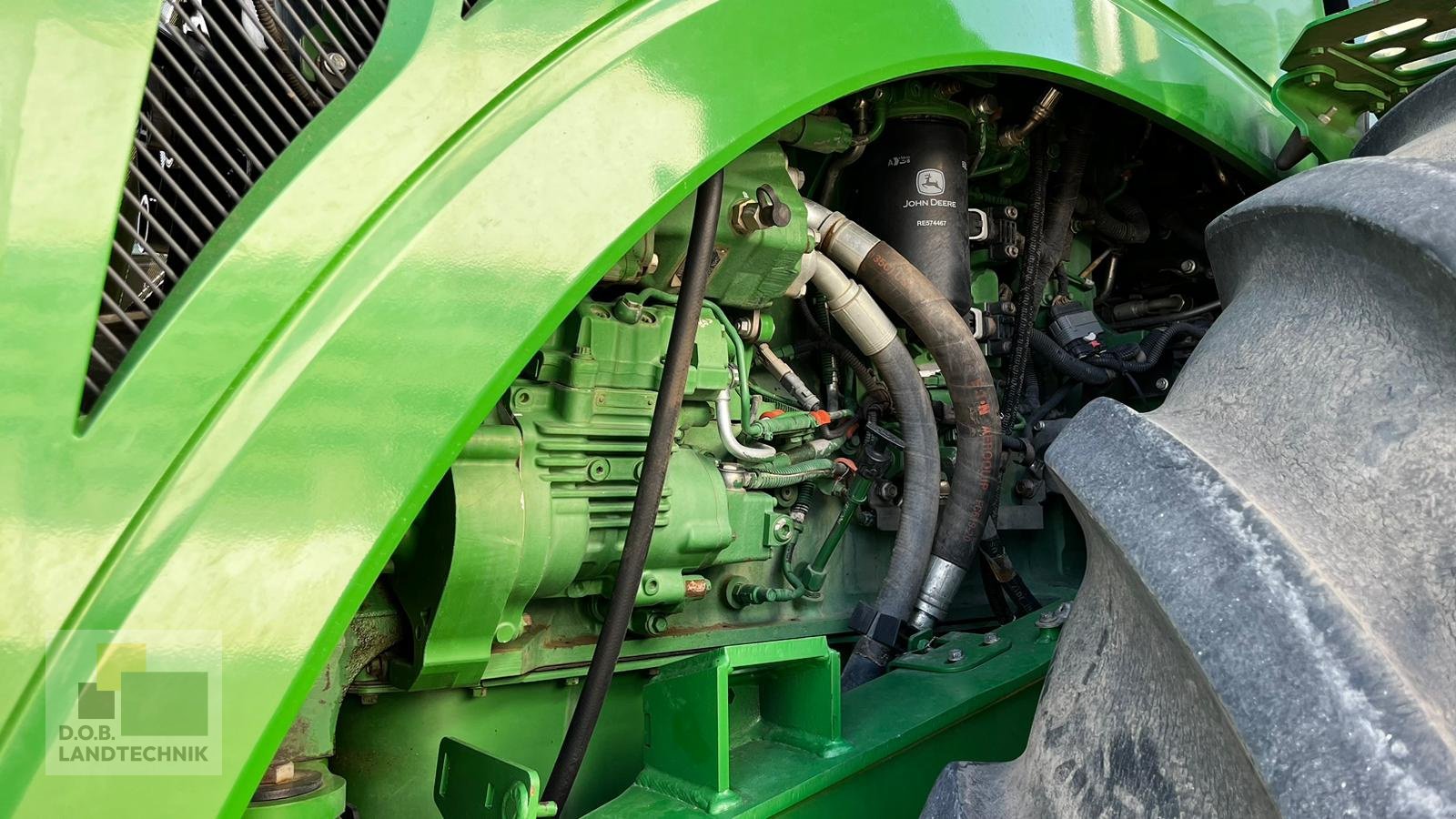 Traktor des Typs John Deere 9570R 9570 R, Gebrauchtmaschine in Regensburg (Bild 12)