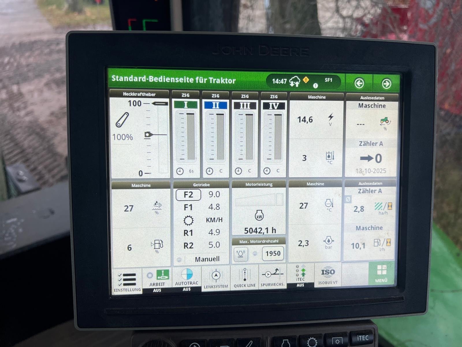 Traktor des Typs John Deere 9620 RX, Gebrauchtmaschine in Thürkow (Bild 11)