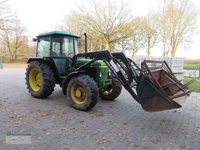 Traktor Türe ait John Deere John Deere 2650, Allrad, Frontlader, 40 Km/H, Gebrauchtmaschine içinde Meppen (resim 5)