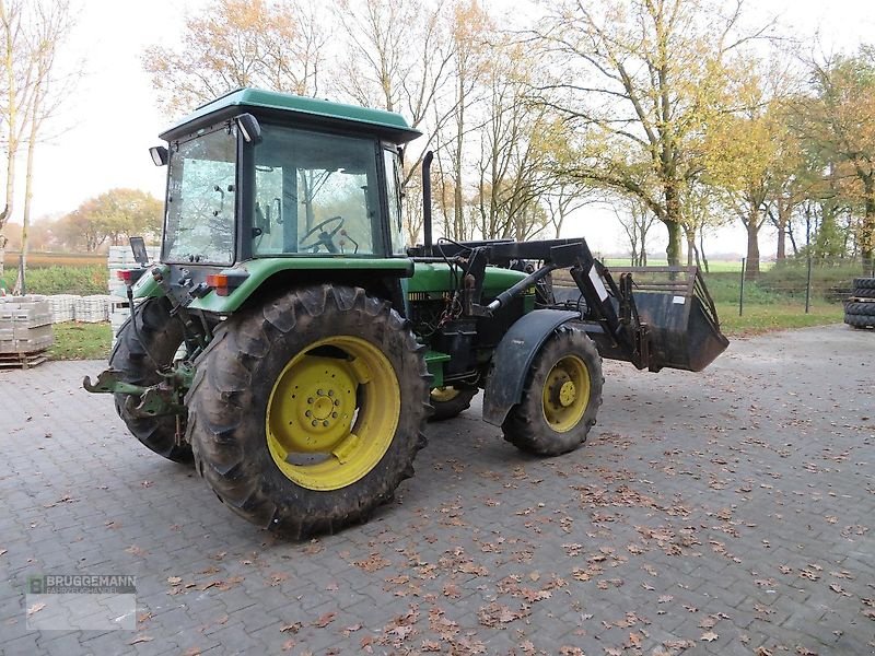 Traktor Türe ait John Deere John Deere 2650, Allrad, Frontlader, 40 Km/H, Gebrauchtmaschine içinde Meppen (resim 4)