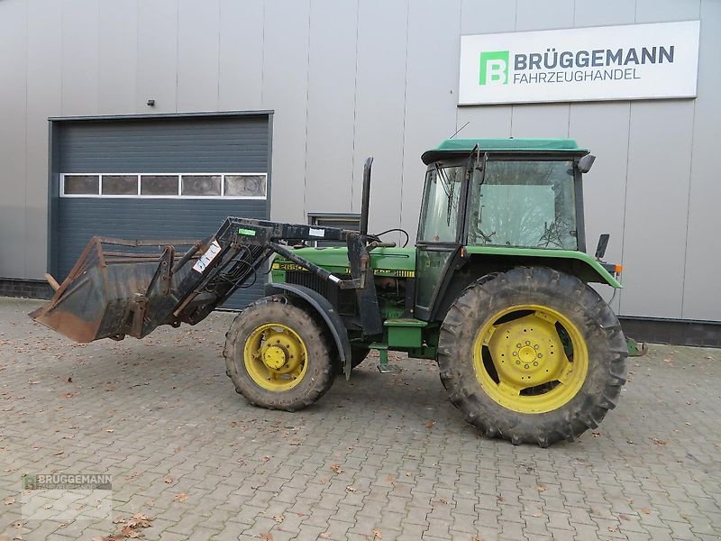 Traktor Türe ait John Deere John Deere 2650, Allrad, Frontlader, 40 Km/H, Gebrauchtmaschine içinde Meppen (resim 1)