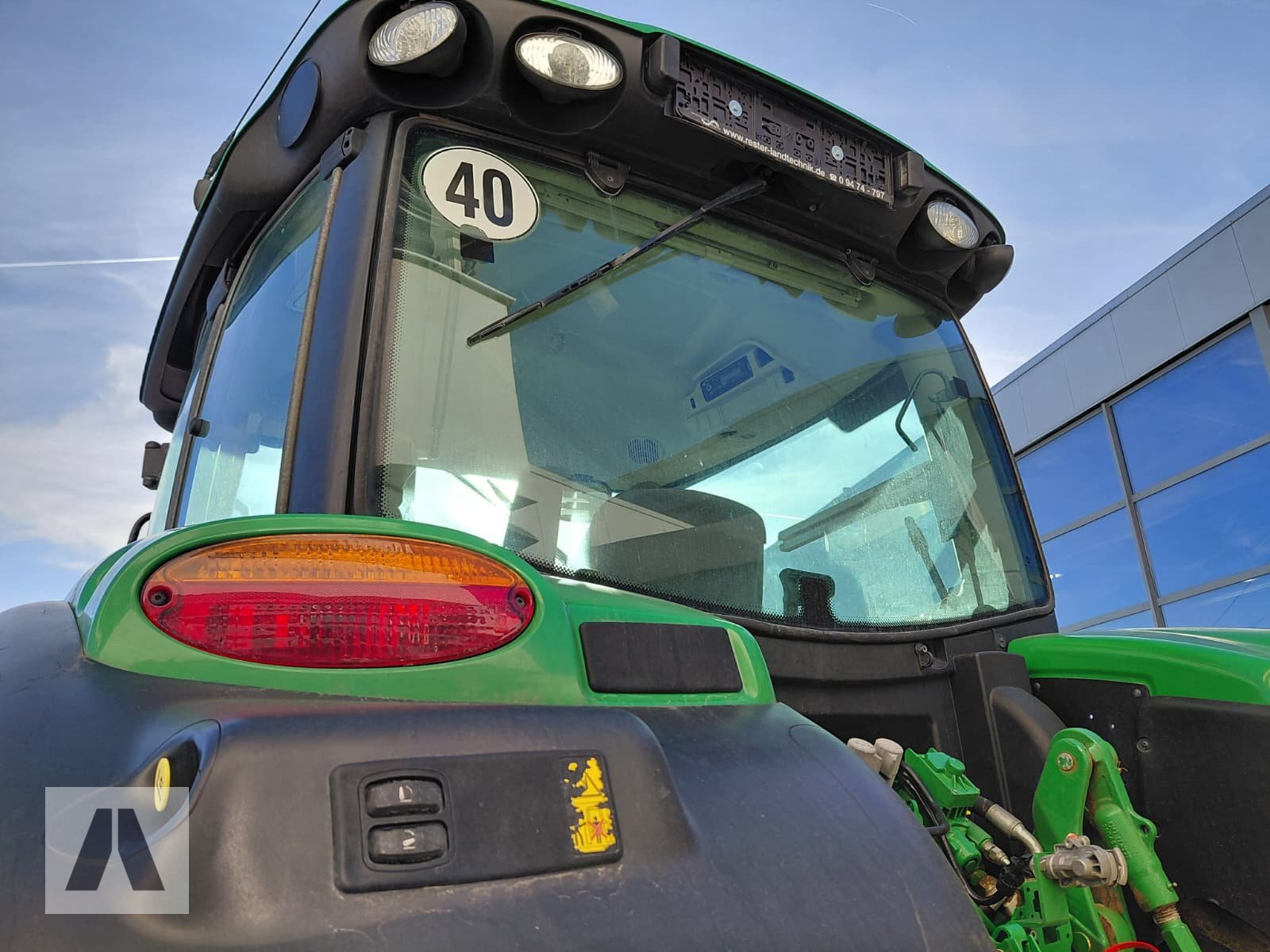 Traktor Türe ait John Deere John Deere 6110R 6110 R AutoQuad EcoPlus, Gebrauchtmaschine içinde Regensburg (resim 7)