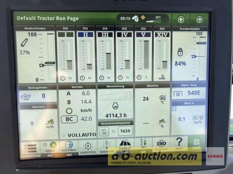 Traktor от тип John Deere JOHN DEERE 6195R, Gebrauchtmaschine в Grimma (Снимка 12)