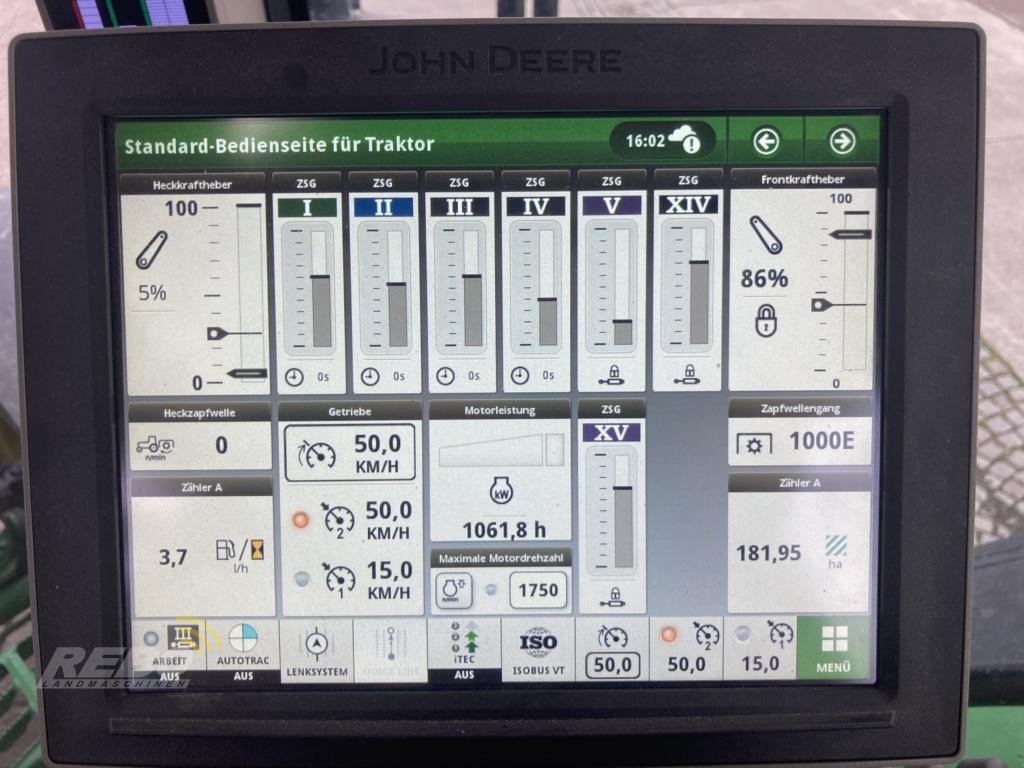 Traktor Türe ait John Deere TRAKTOR 7R350, Gebrauchtmaschine içinde Dätgen (resim 15)