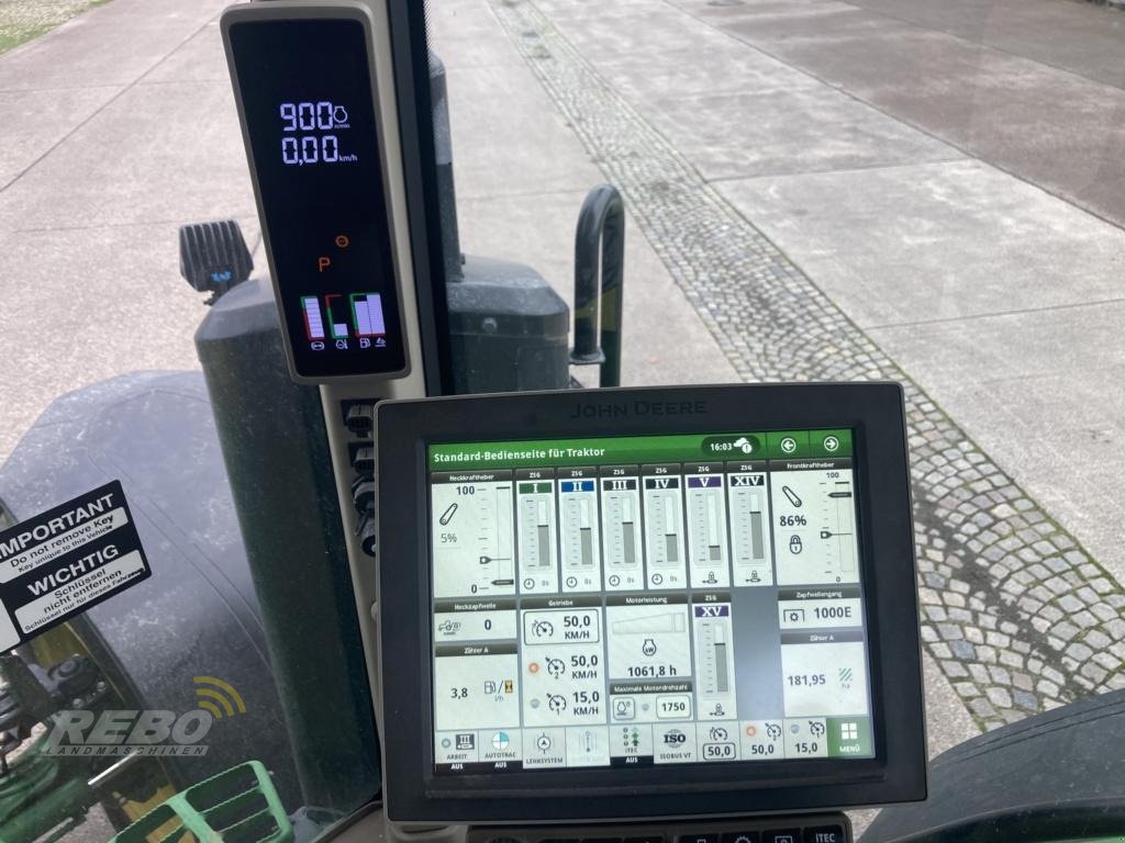 Traktor Türe ait John Deere TRAKTOR 7R350, Gebrauchtmaschine içinde Dätgen (resim 17)