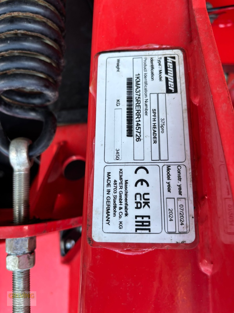 Traktor typu Kemper 375 Pro, Gebrauchtmaschine w Ahaus (Zdjęcie 13)