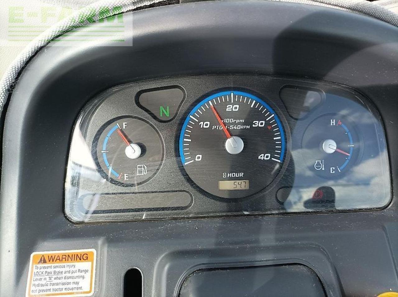 Traktor типа Kioti cs 2520, Gebrauchtmaschine в LÖSSNITZ (Фотография 10)