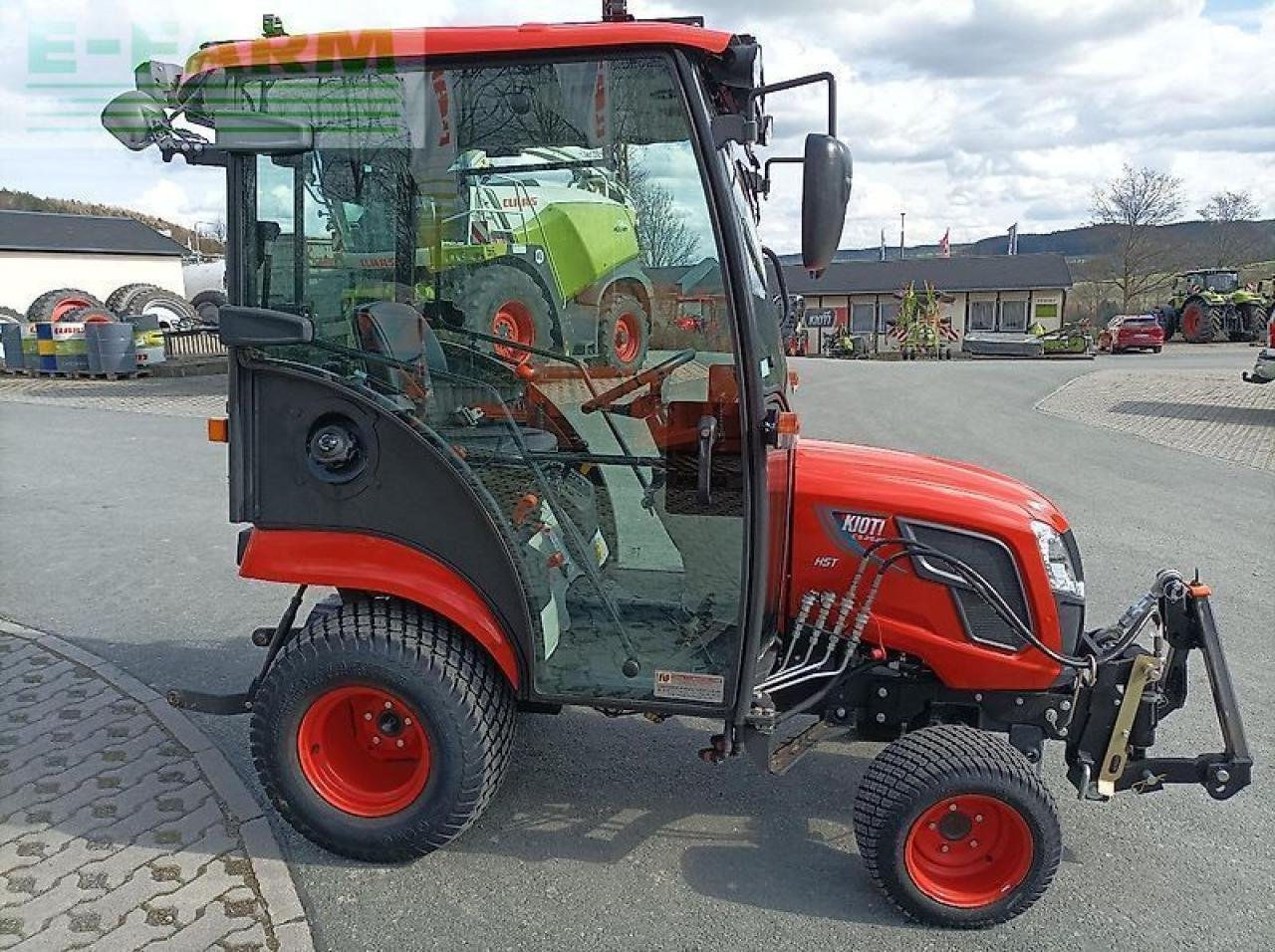 Traktor des Typs Kioti cs 2520, Gebrauchtmaschine in LÖSSNITZ (Bild 4)