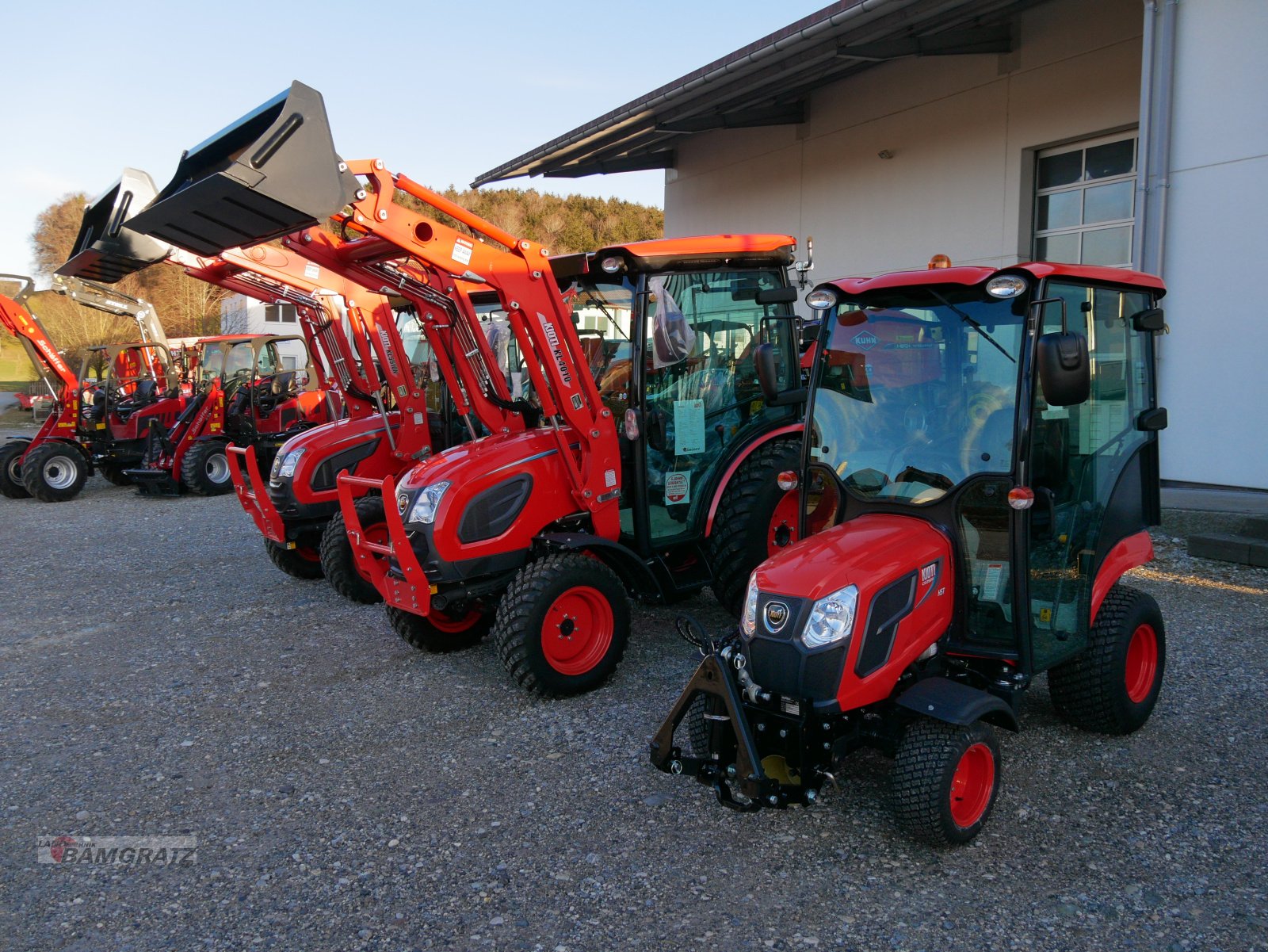 Traktor του τύπου Kioti CS CX CK DK RX HX K9 ZX 5 Jahre Garantie auf den Antriebsstrang Frontlader Kommunaltraktor Traktor UTV ZTR Nullwendekreismäher, Neumaschine σε Eberfing (Φωτογραφία 2)