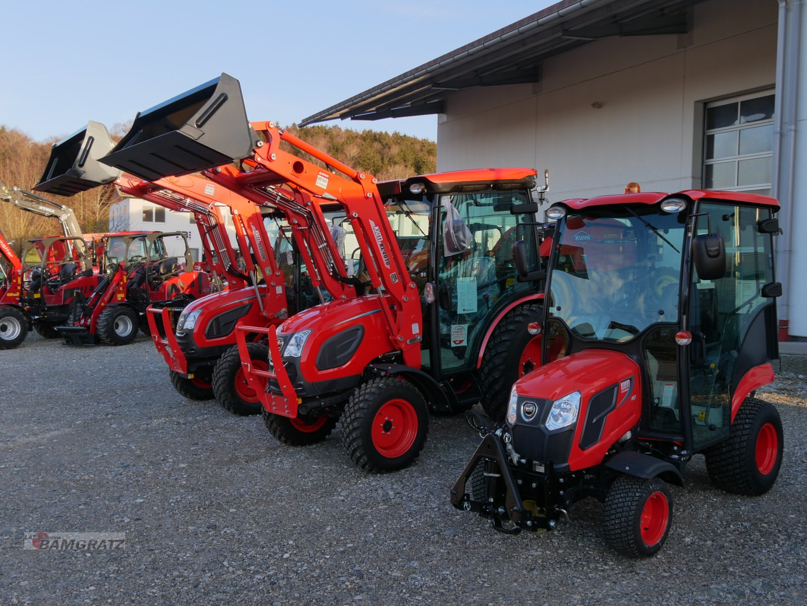 Traktor του τύπου Kioti CS CX CK DK RX HX K9 ZX 5 Jahre Garantie auf den Antriebsstrang Frontlader Kommunaltraktor Traktor UTV ZTR Nullwendekreismäher, Neumaschine σε Eberfing (Φωτογραφία 3)