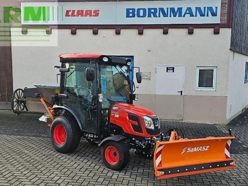 Traktor des Typs Kioti cx 2510 ch mit klimaanlage, frontzapfwelle, hydrostat-getriebe, winterdienstpaket, Gebrauchtmaschine in WALDKAPPEL-BISCHHAUSEN