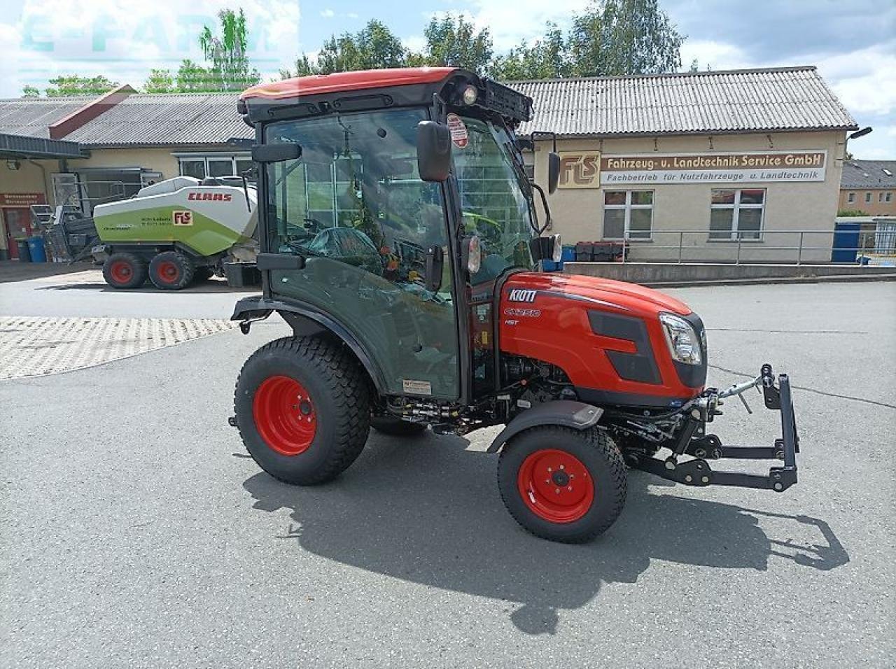 Traktor типа Kioti cx 2510 hst, Gebrauchtmaschine в LÖSSNITZ (Фотография 4)