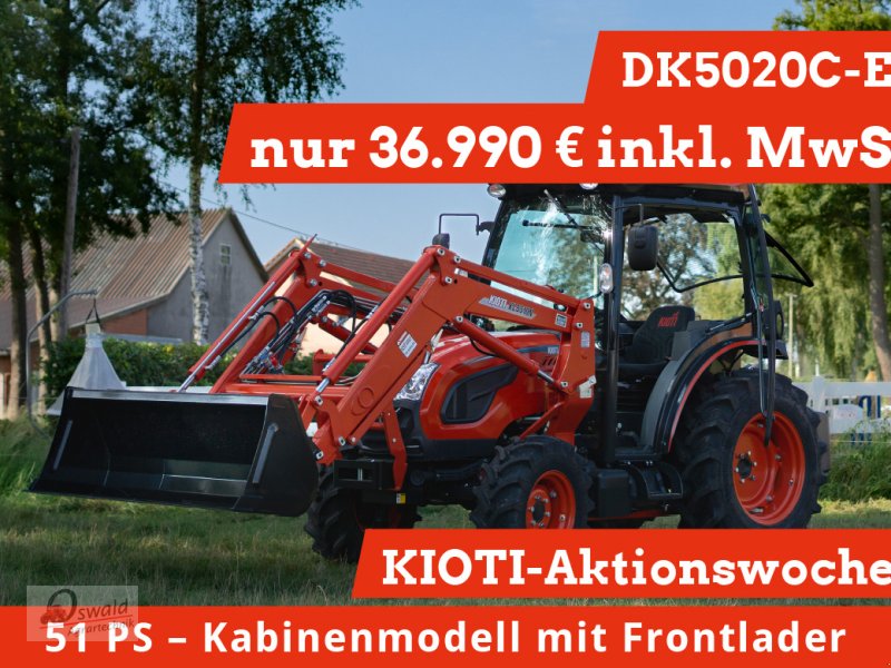 Traktor του τύπου Kioti DK 5020 C, Neumaschine σε Regen (Φωτογραφία 1)