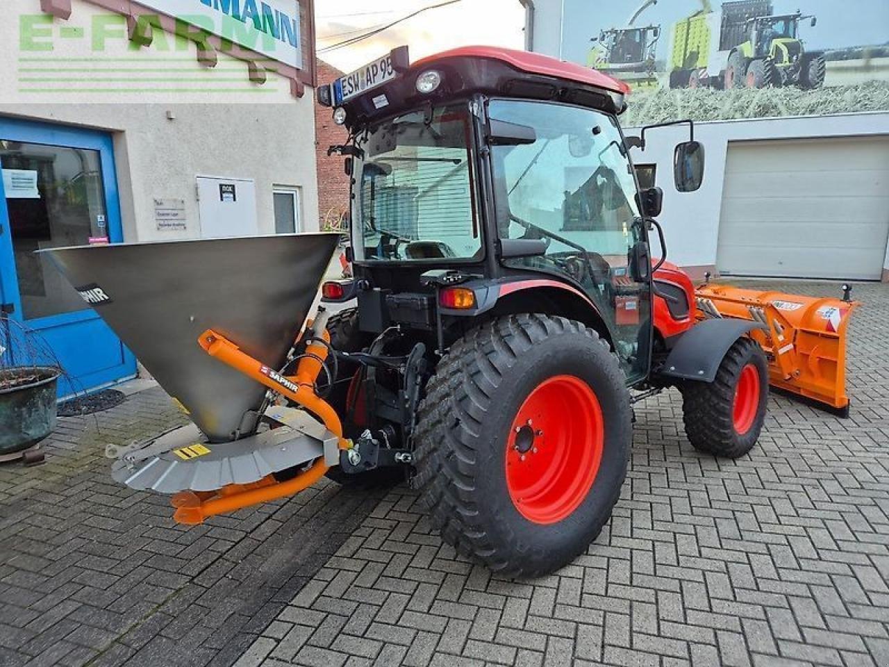 Traktor tip Kioti dk 5020 ch - hydrostat, 30km/h, klima, 50ps, 7 jahre garantie - auch miete, Gebrauchtmaschine in WALDKAPPEL-BISCHHAUSEN (Poză 5)