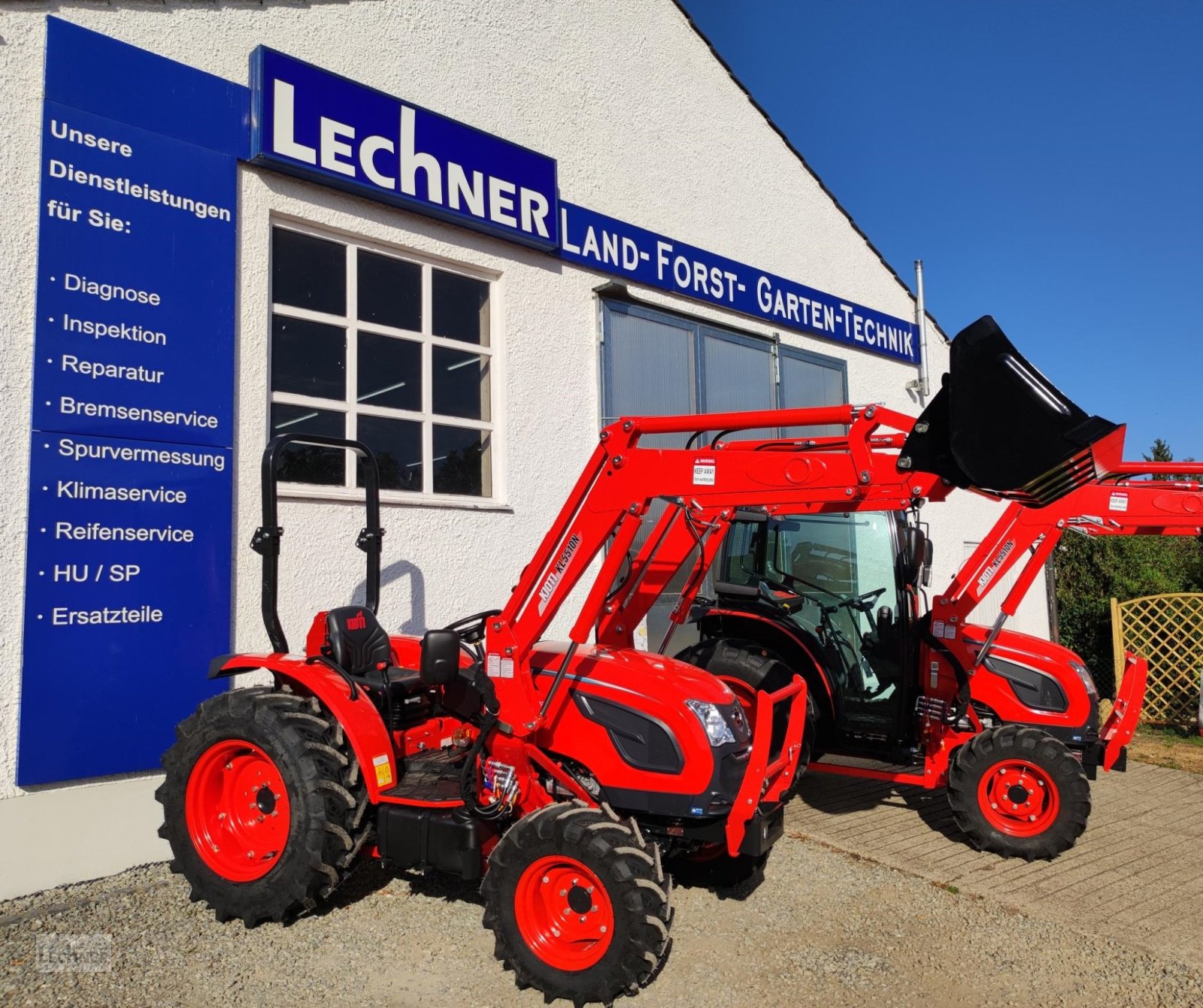 Traktor от тип Kioti DK4530HS-EU Traktor mit Frontlader, Neumaschine в Bad Abbach-Dünzling (Снимка 6)