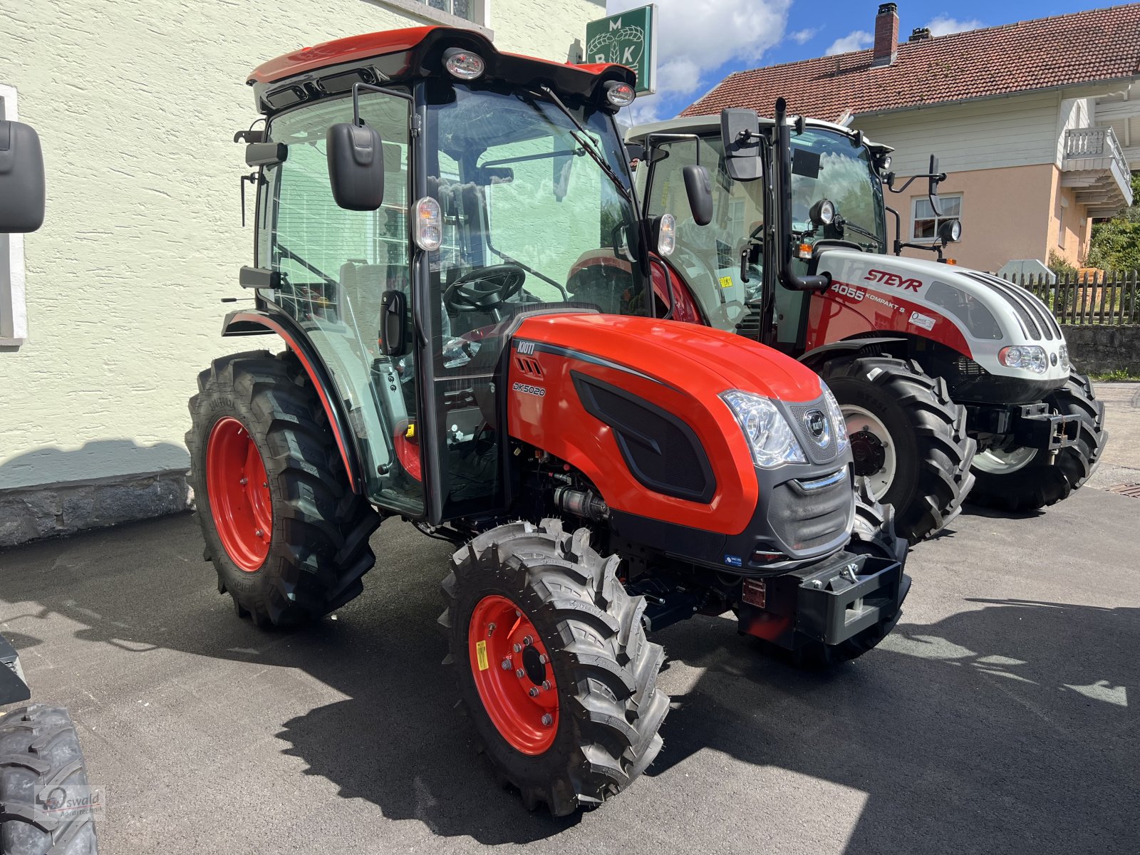 Traktor typu Kioti DK5020 C, Neumaschine v Regen (Obrázek 2)