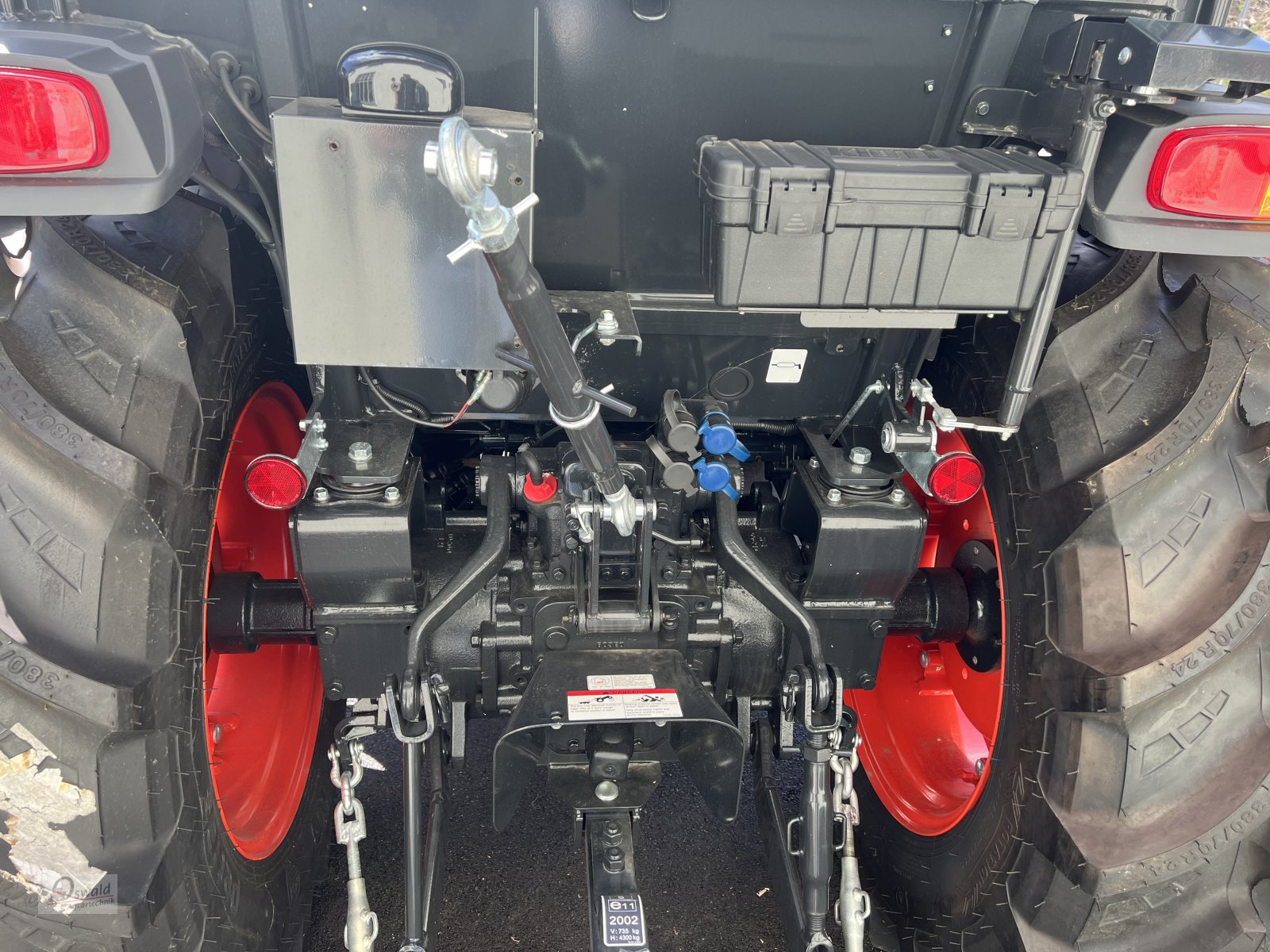 Traktor typu Kioti DK5020 C, Neumaschine v Regen (Obrázek 5)