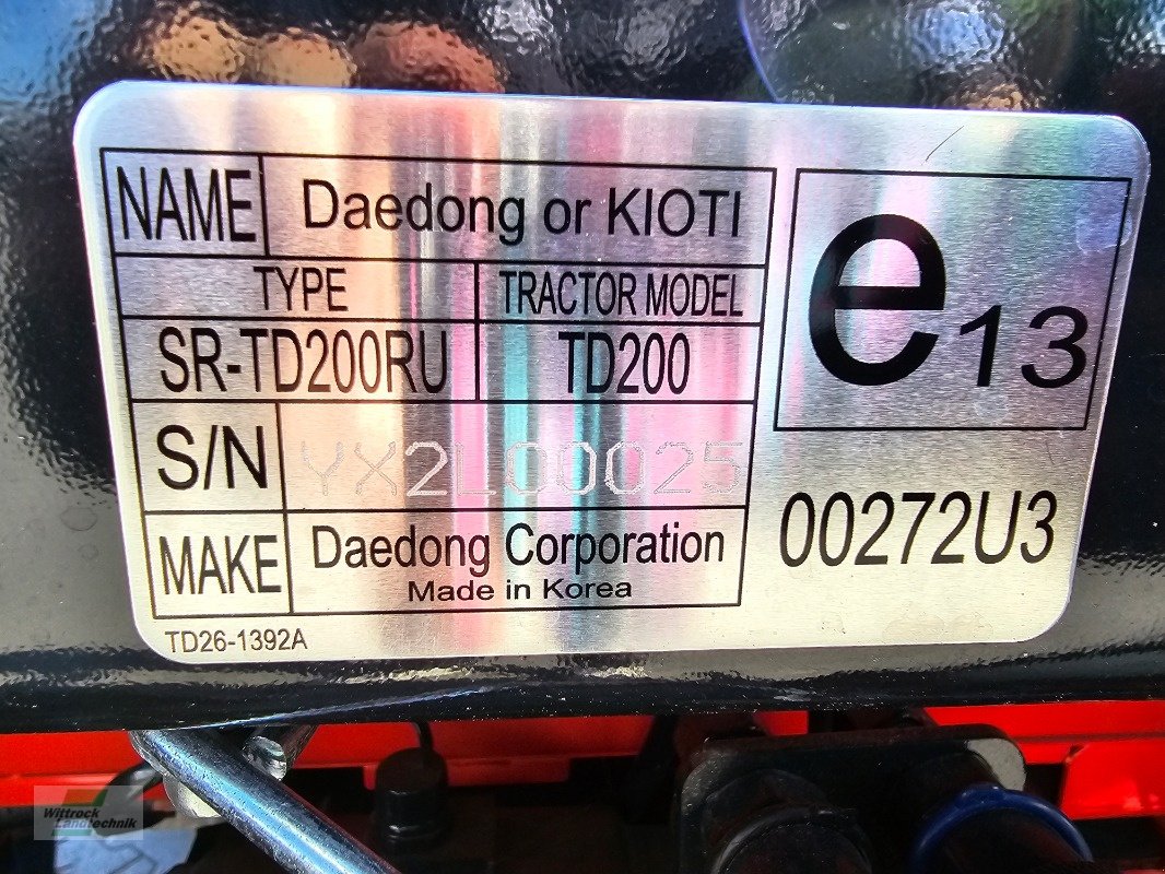 Traktor of the type Kioti DK5020HS-EU, Neumaschine in Rhede / Brual (Picture 18)