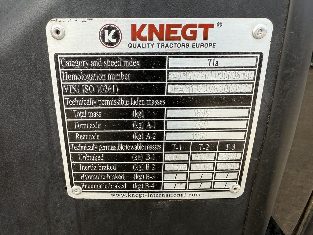 Traktor tipa Knegt 304 G2 minitractor 4WD 30 PK bj 2020, Gebrauchtmaschine u Neer (Slika 2)