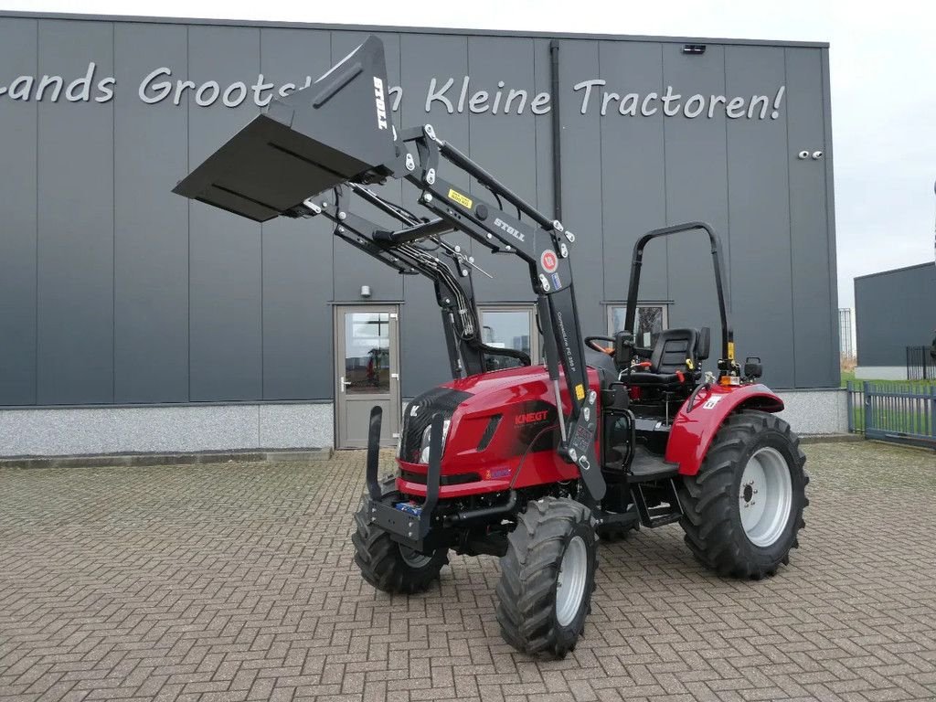 Traktor типа Knegt 404G2 4wd / 0001 Draaiuren / Voorlader, Gebrauchtmaschine в Swifterband (Фотография 3)