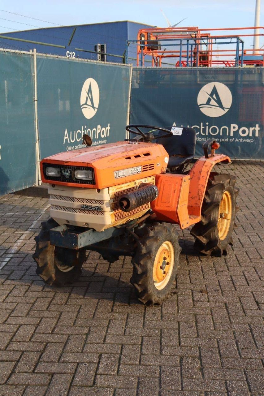 Traktor van het type Kubota B 1400 D, Gebrauchtmaschine in Antwerpen (Foto 10)