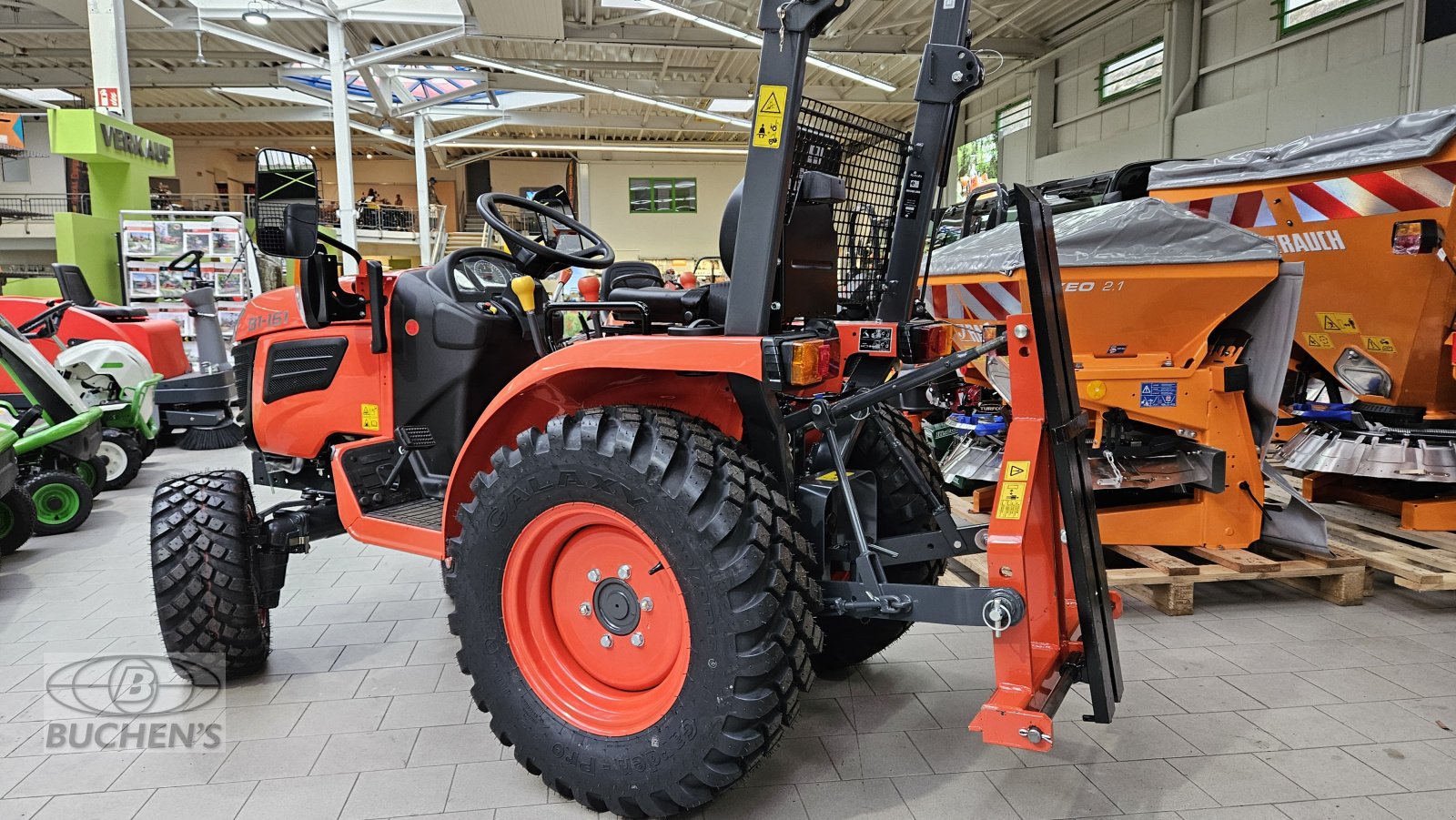 Traktor del tipo Kubota B1-161 Allrad, Neumaschine In Olpe (Immagine 13)