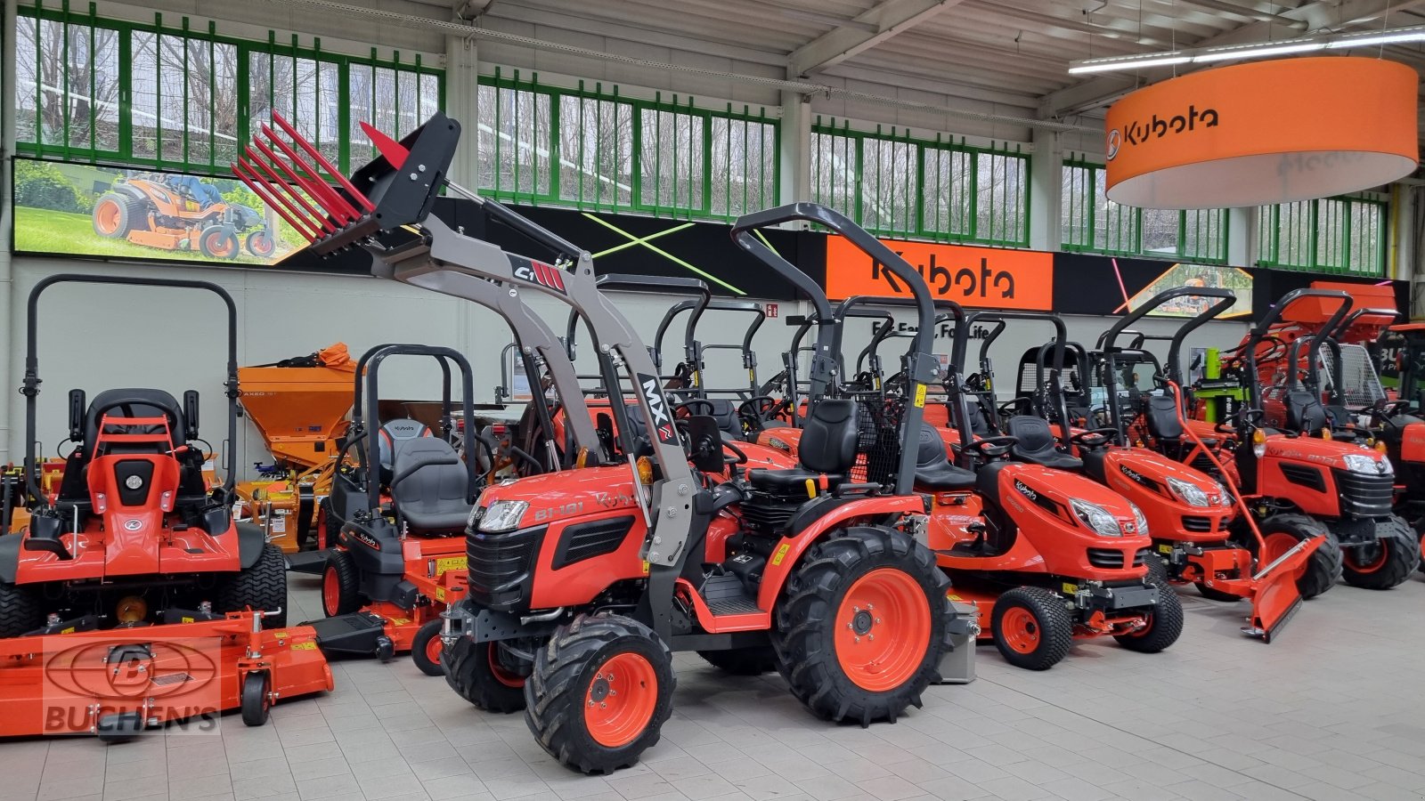 Traktor des Typs Kubota B1-181 Frontlader, Neumaschine in Olpe (Bild 1)