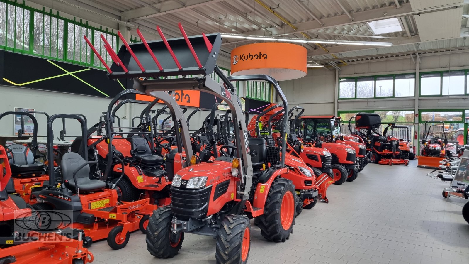 Traktor des Typs Kubota B1-181 Frontlader, Neumaschine in Olpe (Bild 2)