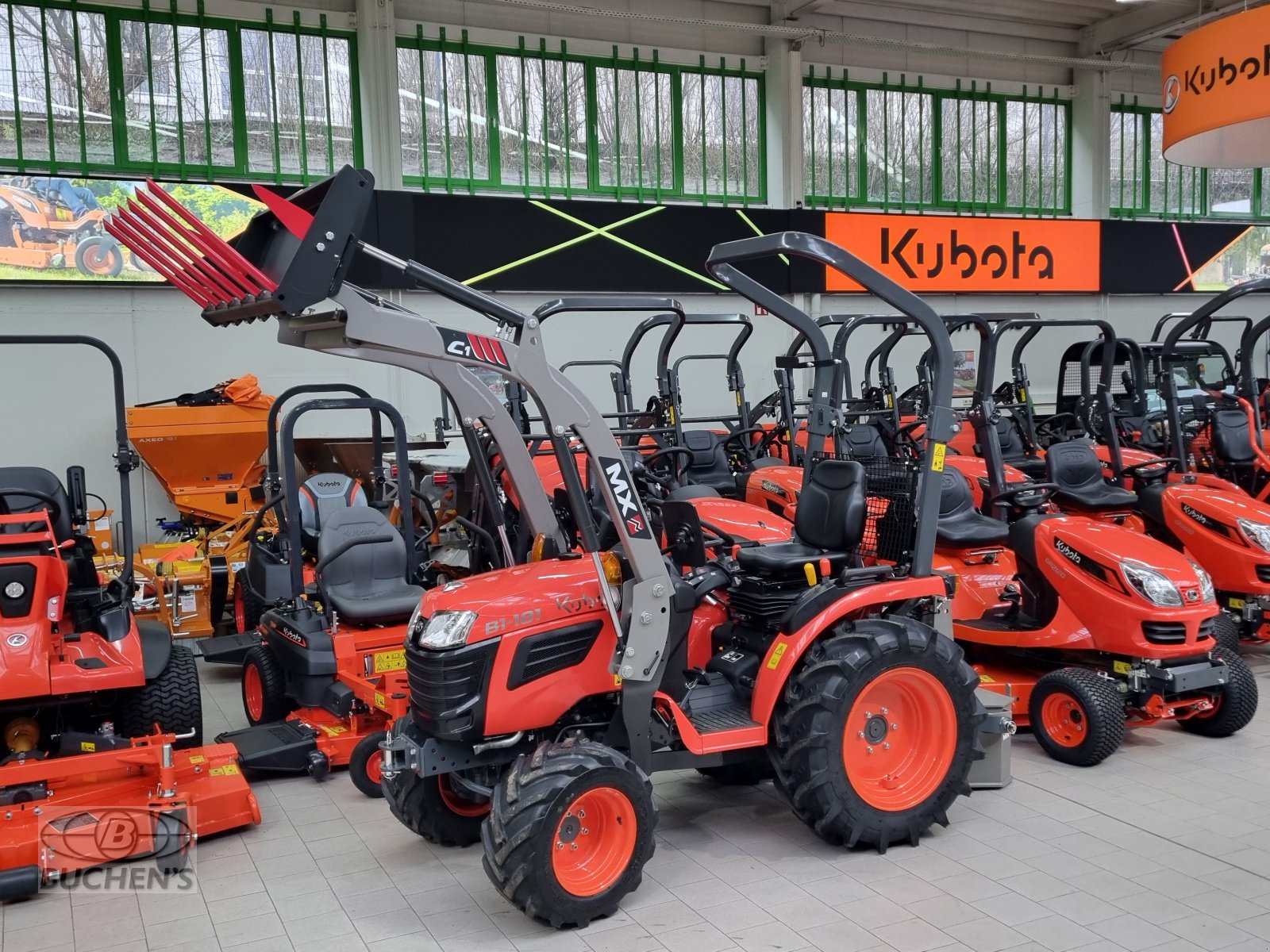 Traktor des Typs Kubota B1-181 Frontlader, Neumaschine in Olpe (Bild 3)