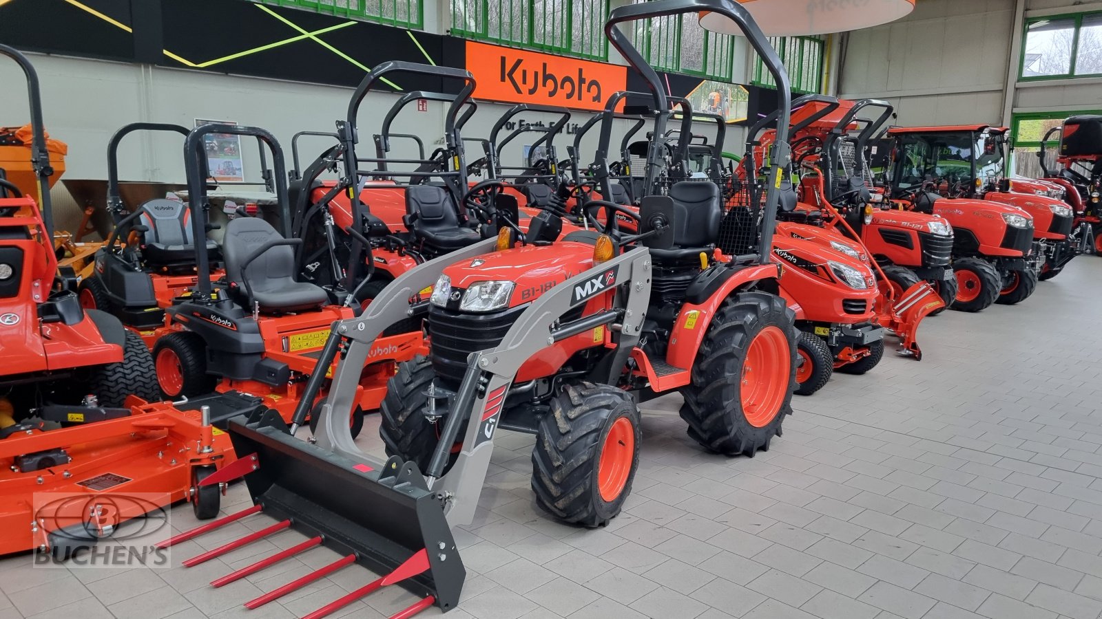 Traktor des Typs Kubota B1-181 Frontlader, Neumaschine in Olpe (Bild 8)