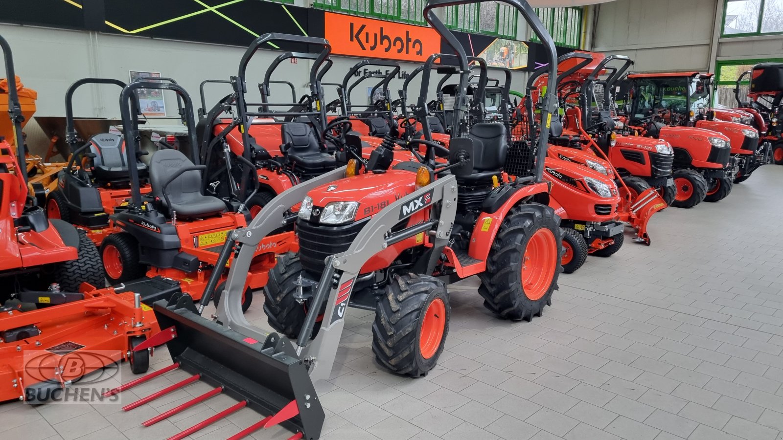 Traktor des Typs Kubota B1-181 Frontlader, Neumaschine in Olpe (Bild 9)