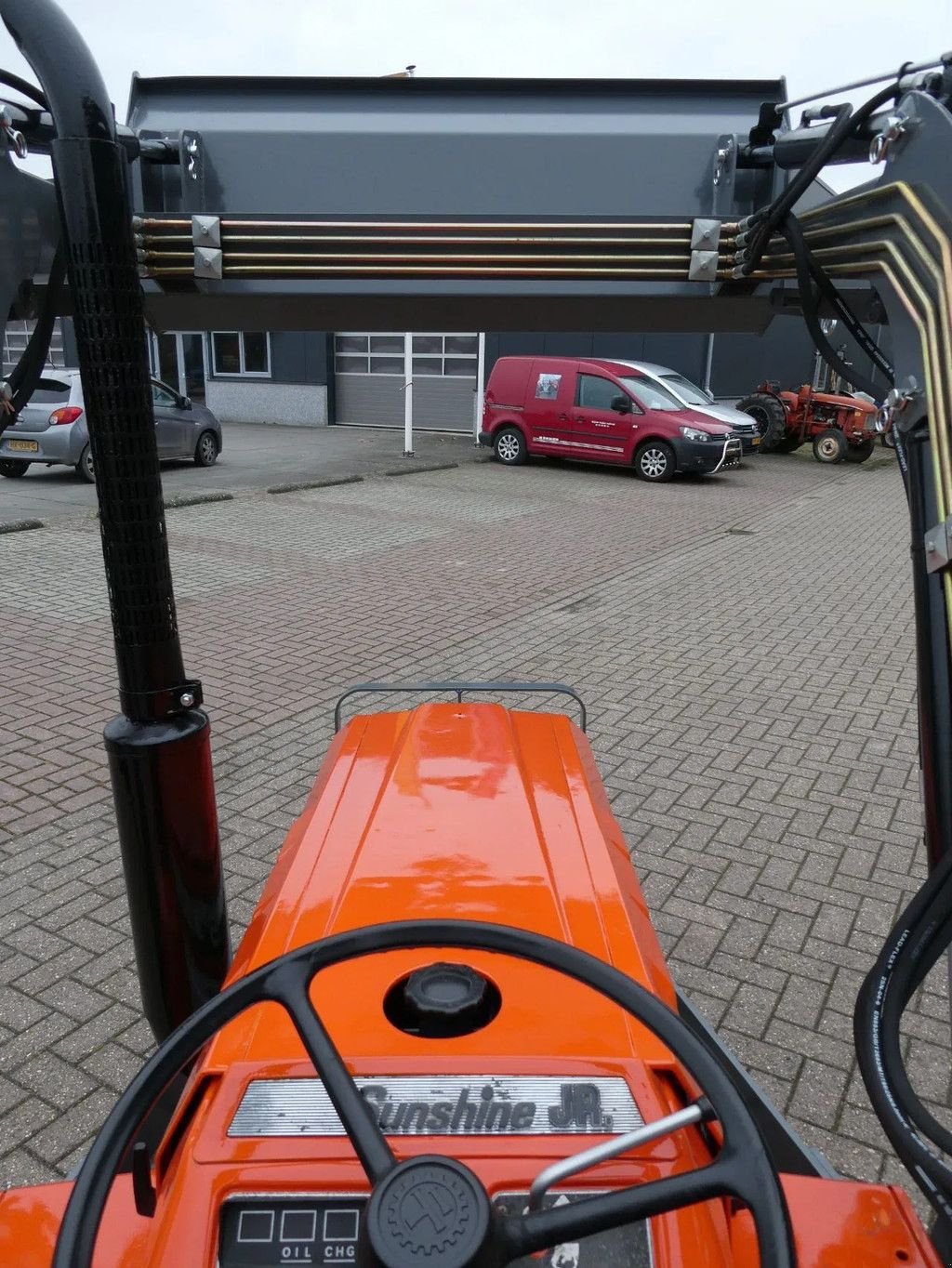 Traktor типа Kubota B1502 4wd / Voorlader / Zijschakeling, Gebrauchtmaschine в Swifterband (Фотография 10)
