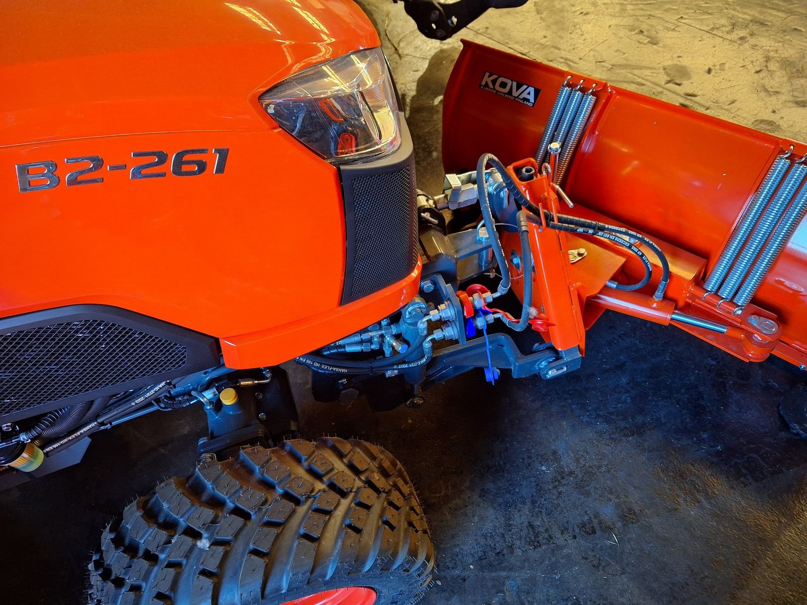 Traktor Türe ait Kubota B2-261 Action Snow, Neumaschine içinde Bergheim (resim 3)