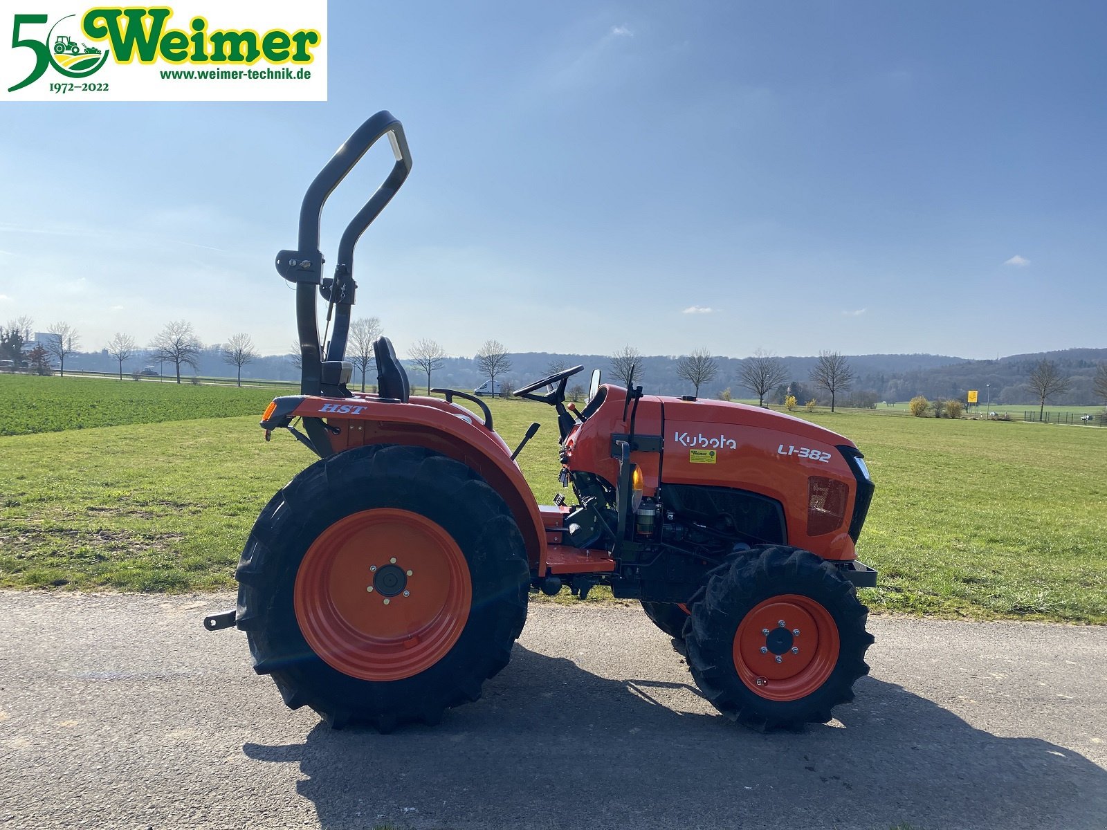 Traktor des Typs Kubota L 1 382, Neumaschine in Lollar, Ruttershausen (Bild 4)