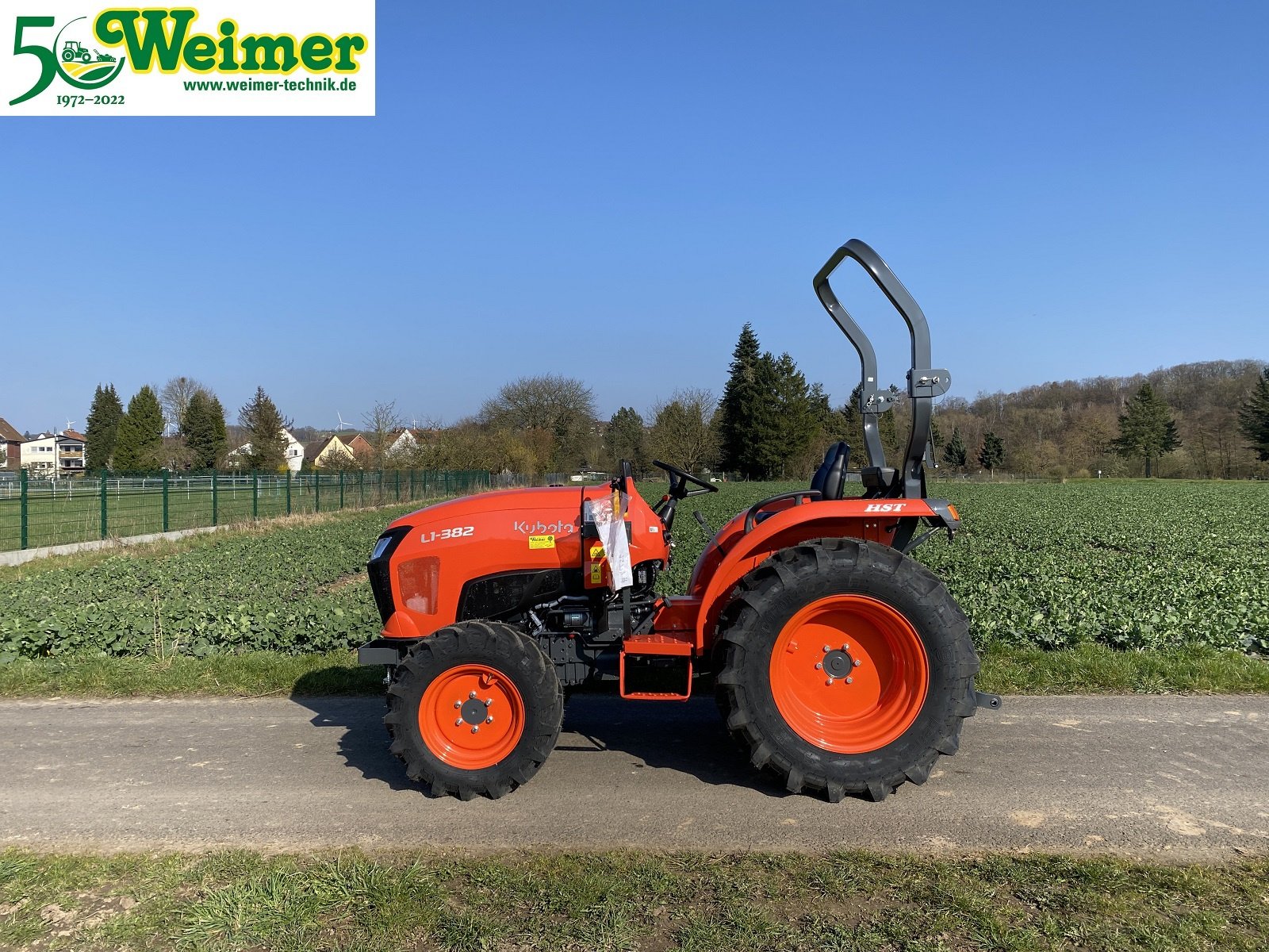 Traktor des Typs Kubota L 1 382, Neumaschine in Lollar, Ruttershausen (Bild 9)