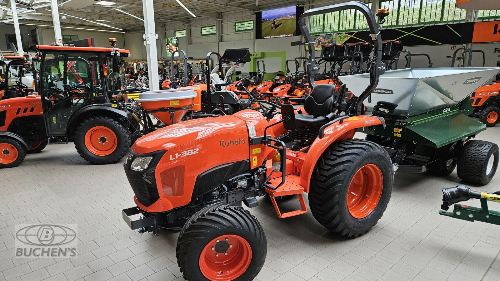 Traktor typu Kubota L1-382 HST, Neumaschine v Olpe (Obrázek 9)