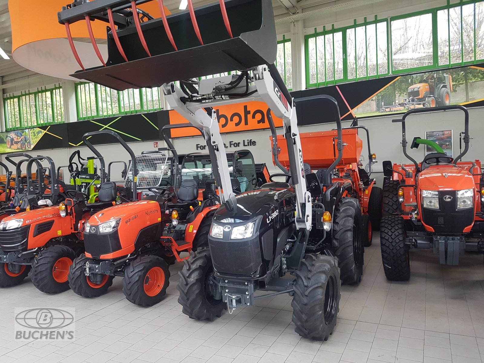 Traktor типа Kubota L1-382 Hydrostat-Sonderfarbe, Neumaschine в Olpe (Фотография 15)