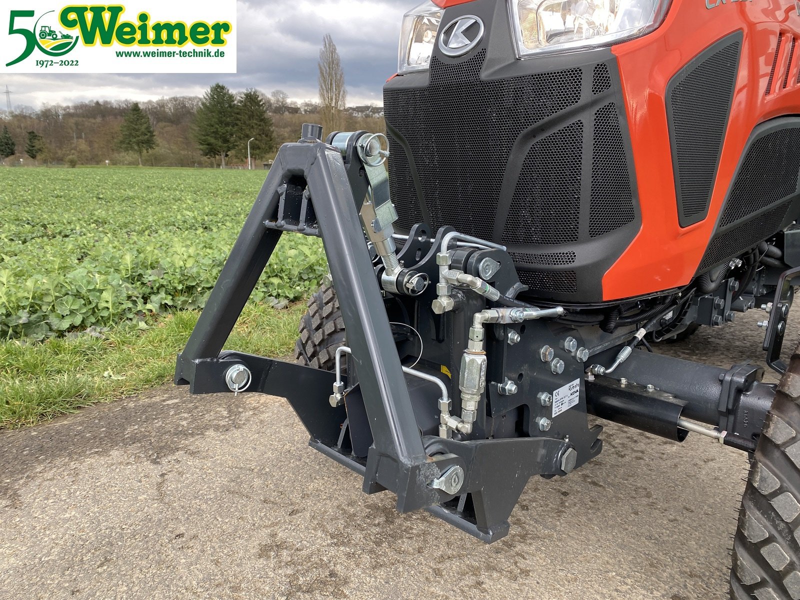 Traktor typu Kubota LX 351 CAB, Neumaschine v Lollar, Ruttershausen (Obrázek 11)