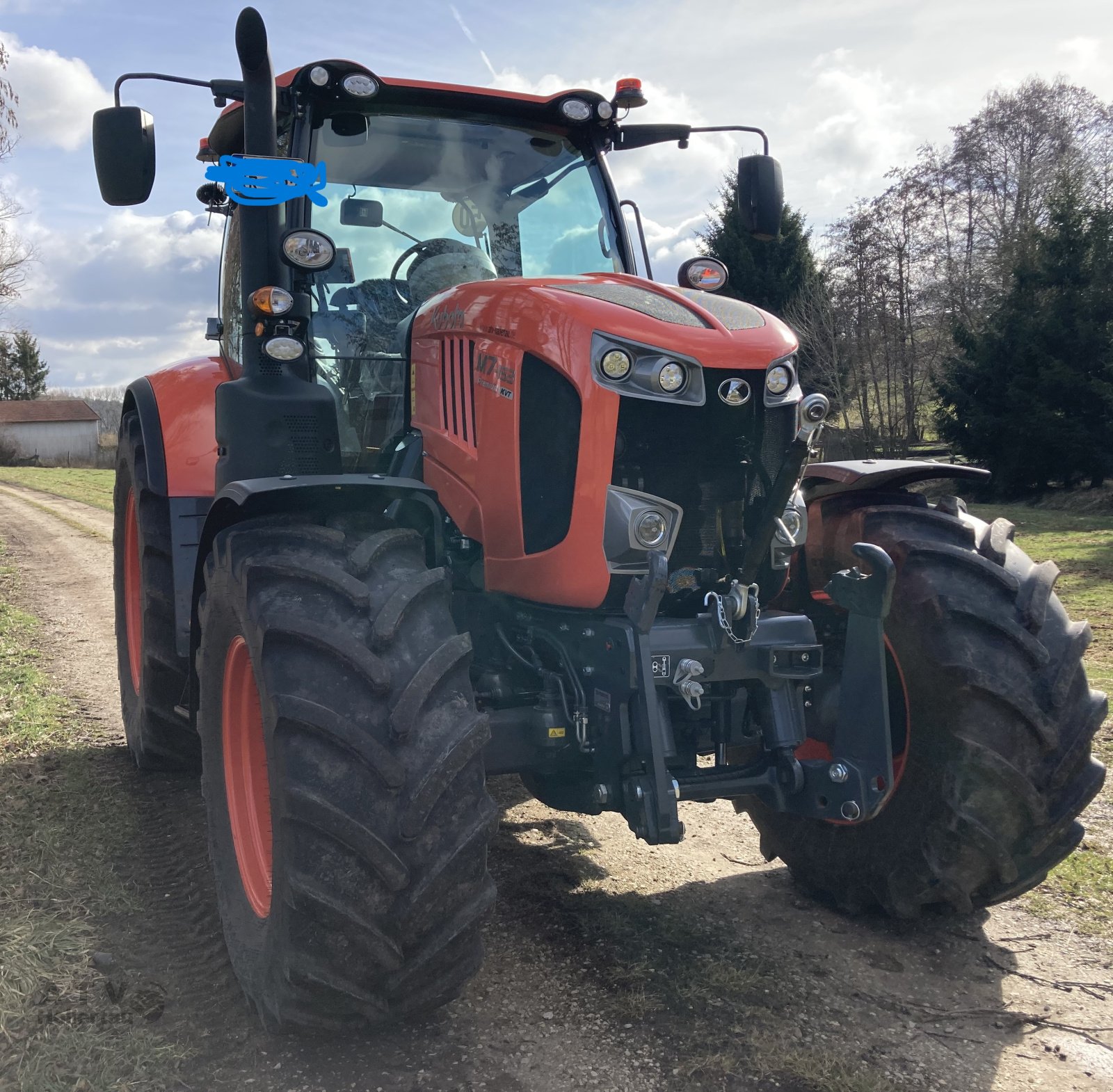 Traktor des Typs Kubota M 7-153 KVT Premium, Gebrauchtmaschine in Schweitenkirchen (Bild 3)