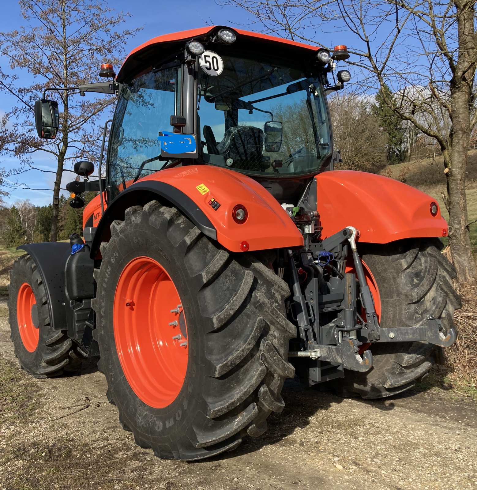 Traktor des Typs Kubota M 7-153 KVT Premium, Gebrauchtmaschine in Schweitenkirchen (Bild 9)