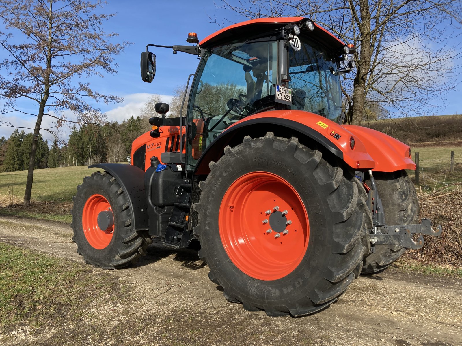 Traktor des Typs Kubota M 7-153 KVT Premium, Gebrauchtmaschine in Schweitenkirchen (Bild 10)