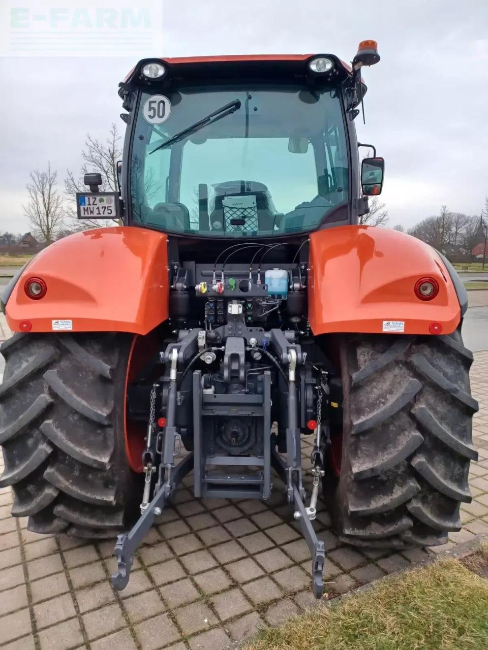 Traktor typu Kubota m 7-173, Gebrauchtmaschine v BROKDORF (Obrázek 4)