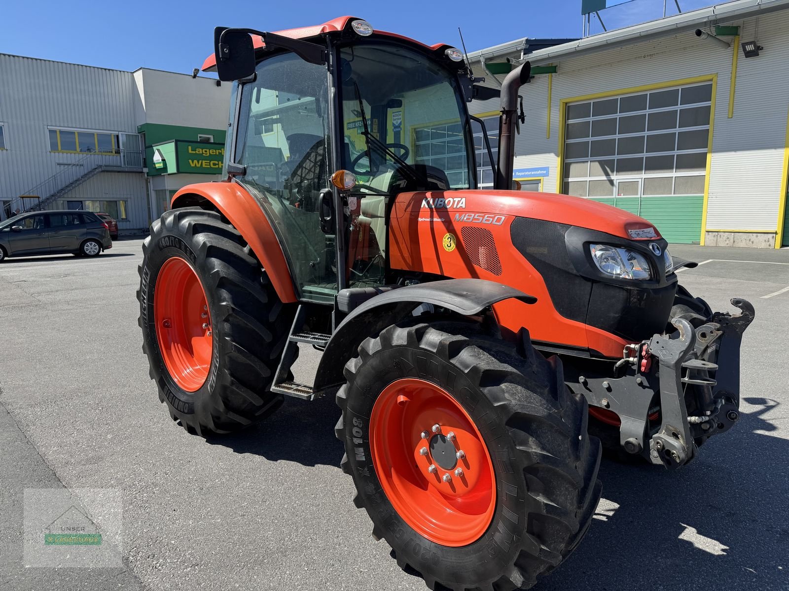 Traktor van het type Kubota M 8560, Gebrauchtmaschine in Hartberg (Foto 3)