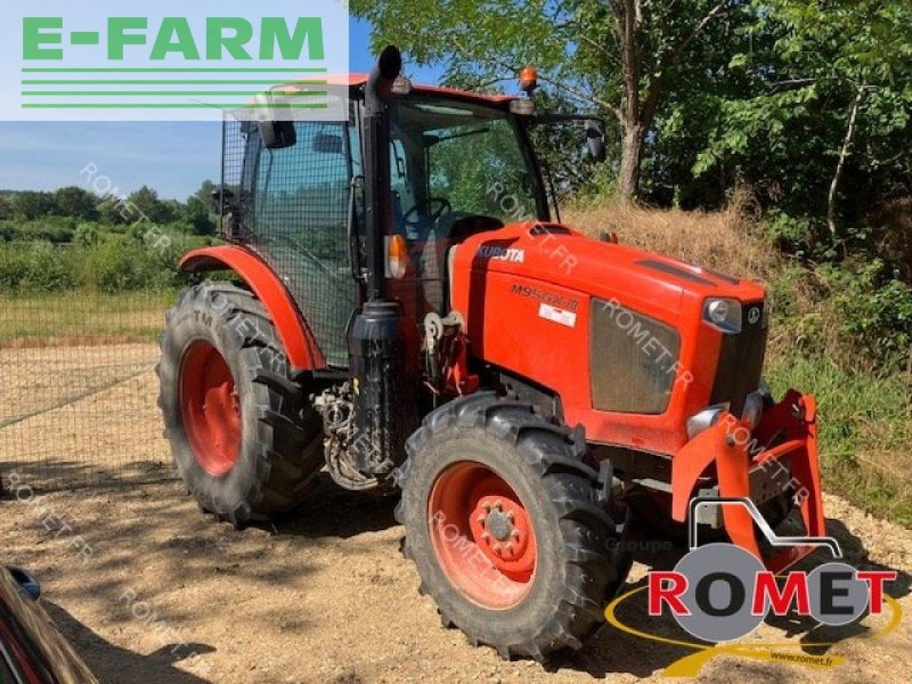 Traktor a típus Kubota m 95 gx iii, Gebrauchtmaschine ekkor: GENNES-SUR-GLAIZE (Kép 3)