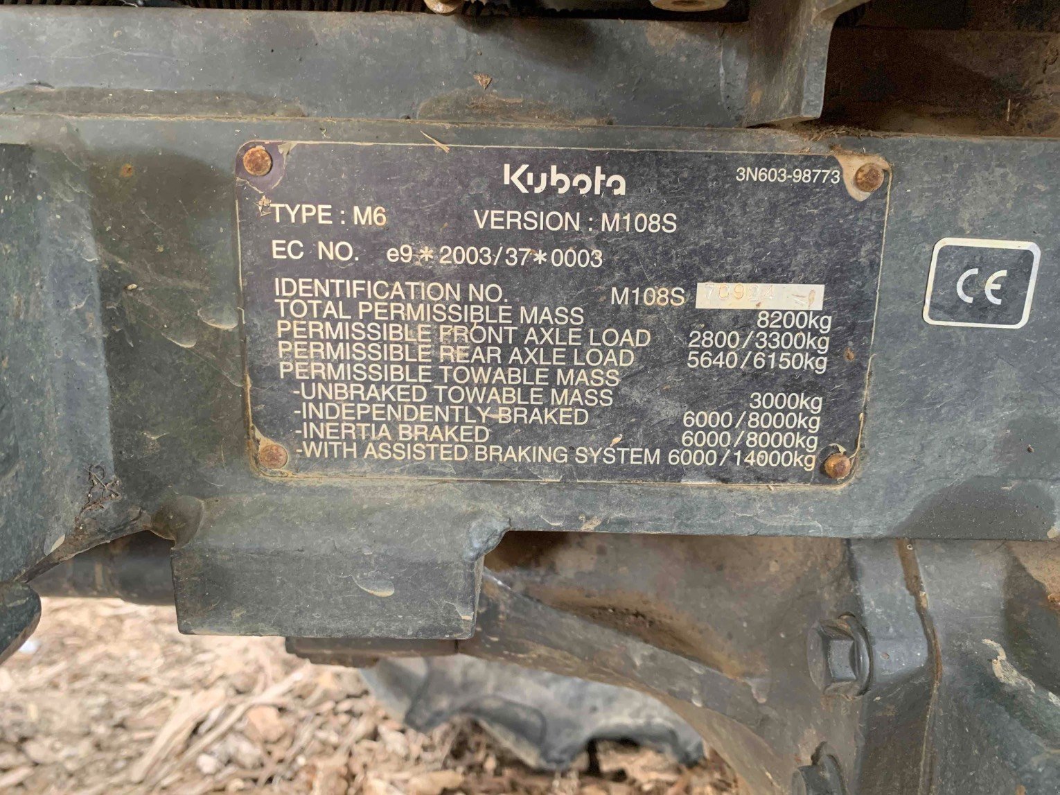 Traktor от тип Kubota M108S, Gebrauchtmaschine в ORLEIX (Снимка 9)