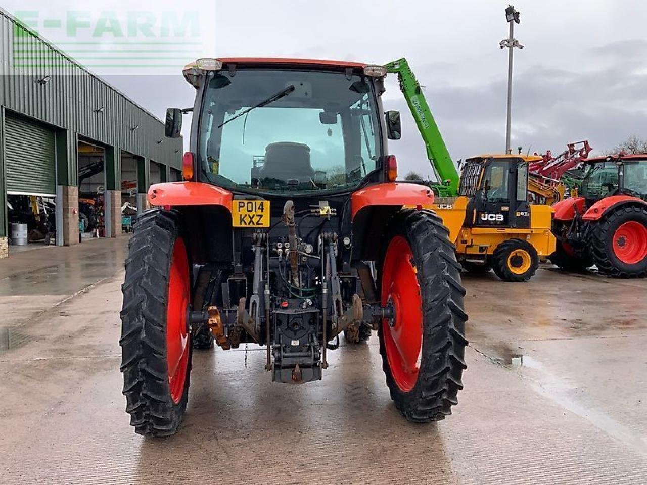 Traktor типа Kubota m110 gx tractor (st25481), Gebrauchtmaschine в SHAFTESBURY (Фотография 8)