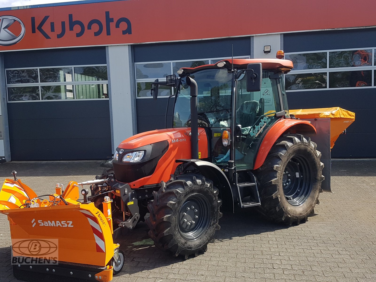 Traktor typu Kubota M4-073 Winterdienst, Neumaschine v Olpe (Obrázek 1)
