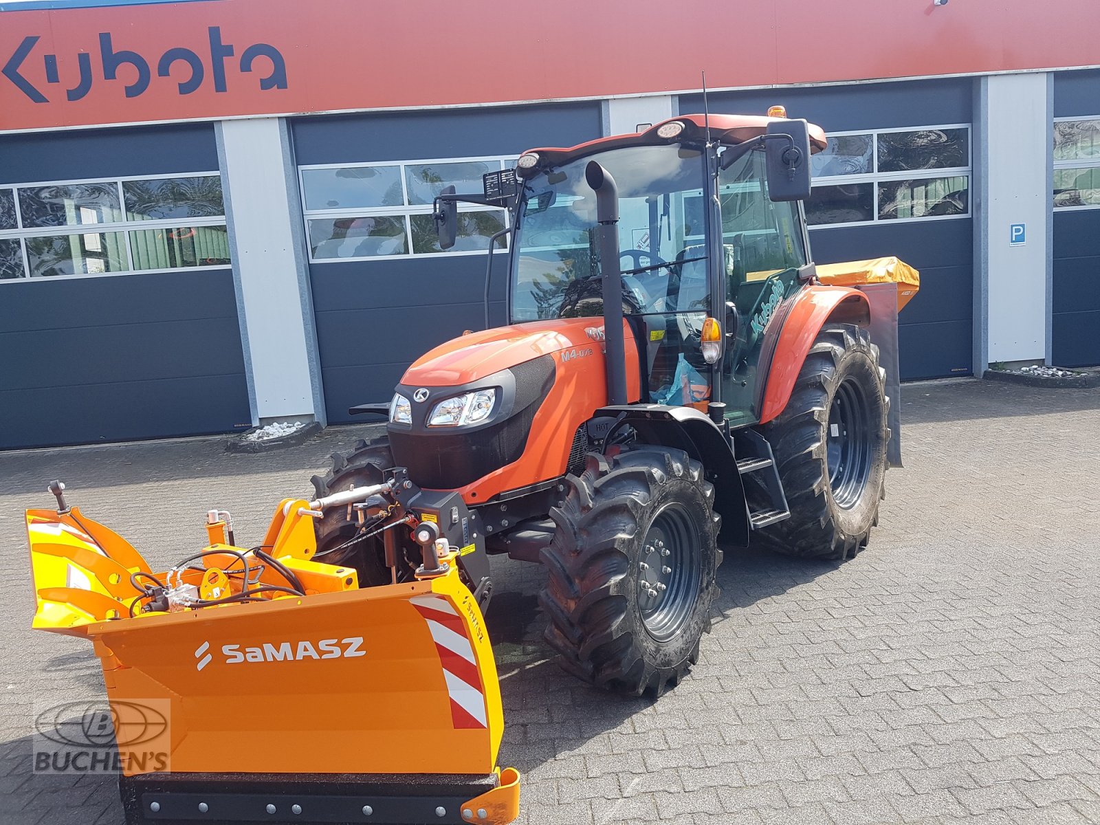 Traktor typu Kubota M4-073 Winterdienst, Neumaschine v Olpe (Obrázek 8)