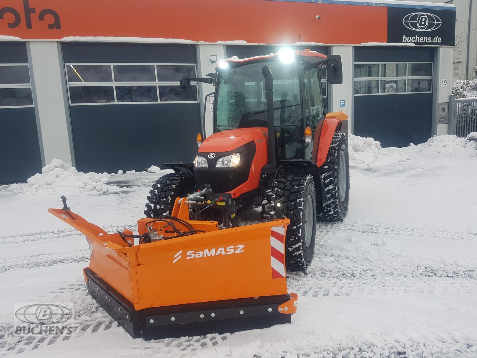 Traktor typu Kubota M4-073 Winterdienst, Neumaschine v Olpe (Obrázek 12)